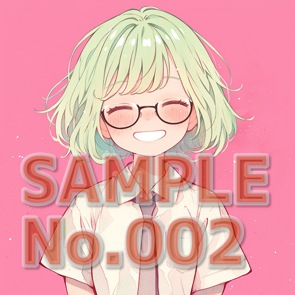 支援者用眼鏡少女イラスト集【全10枚】【AI生成】