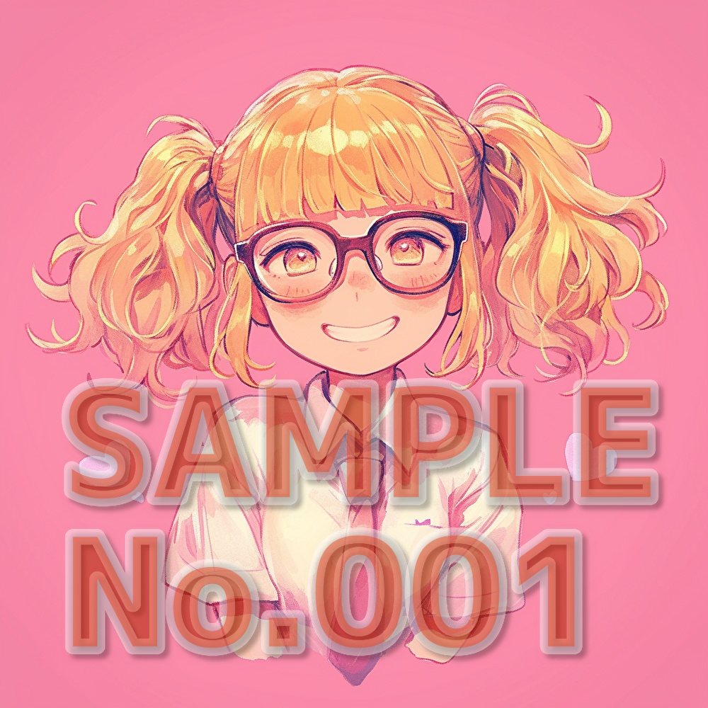 支援者用眼鏡少女イラスト集【全10枚】【AI生成】