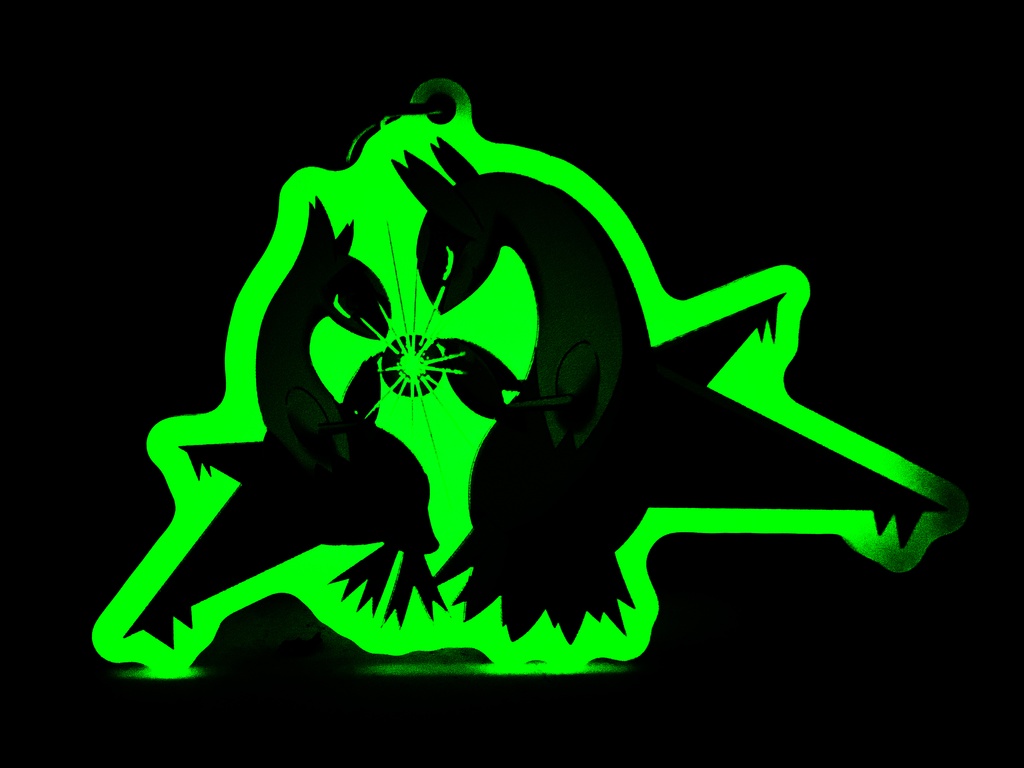 ラティ兄妹蓄光キーホルダー