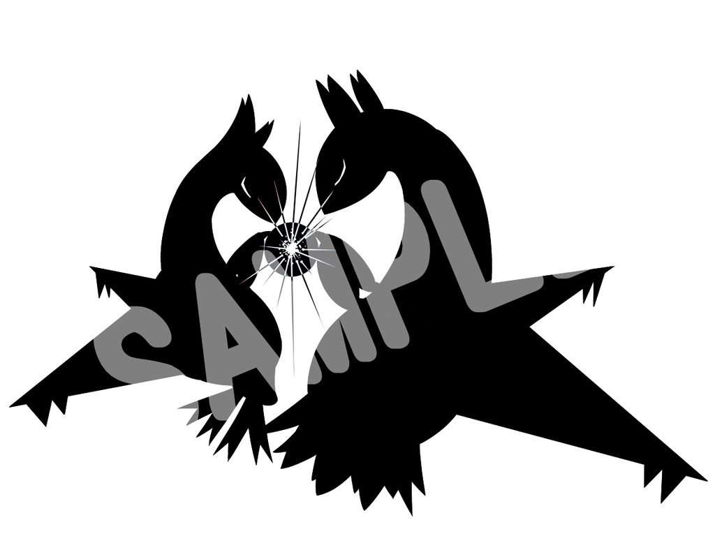 ラティ兄妹蓄光キーホルダー