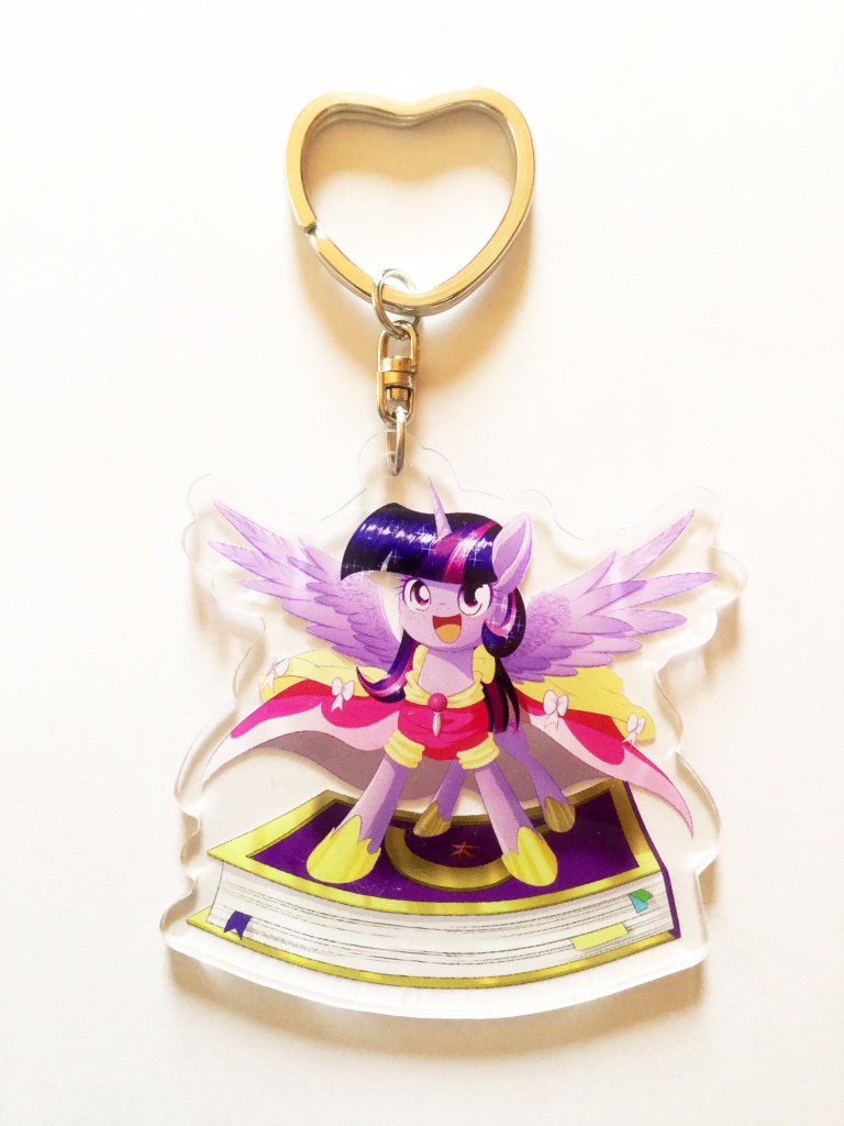 アリコーン・トワイライトスパークル アクリルキーホルダー