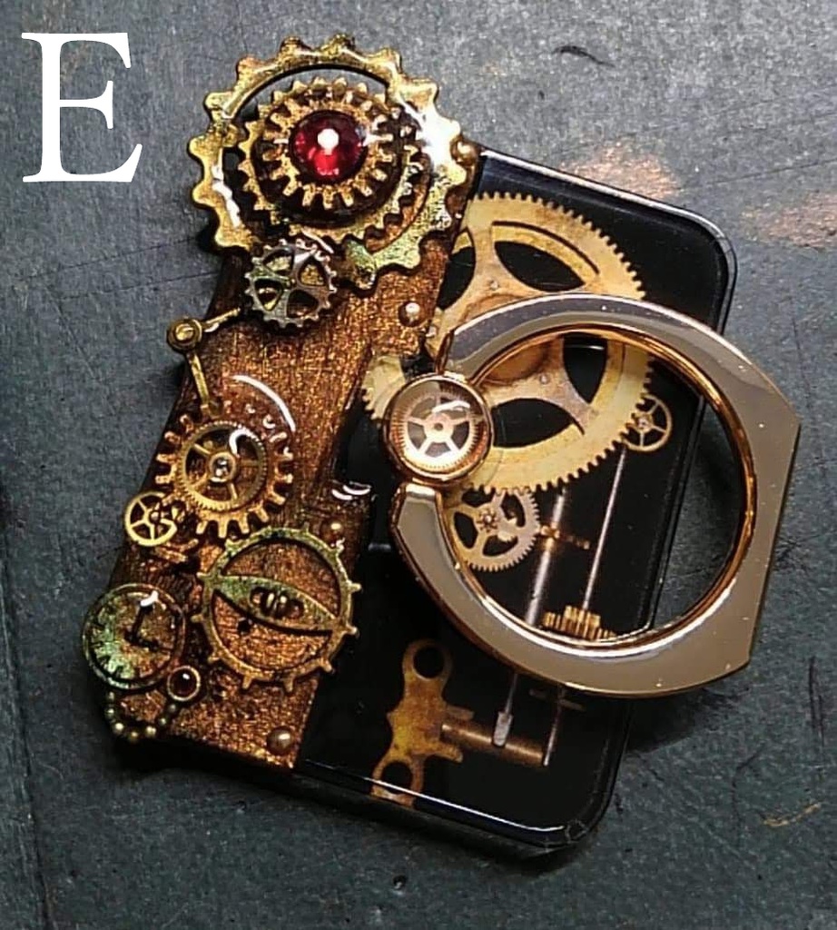 スチームパンクなスマホリング