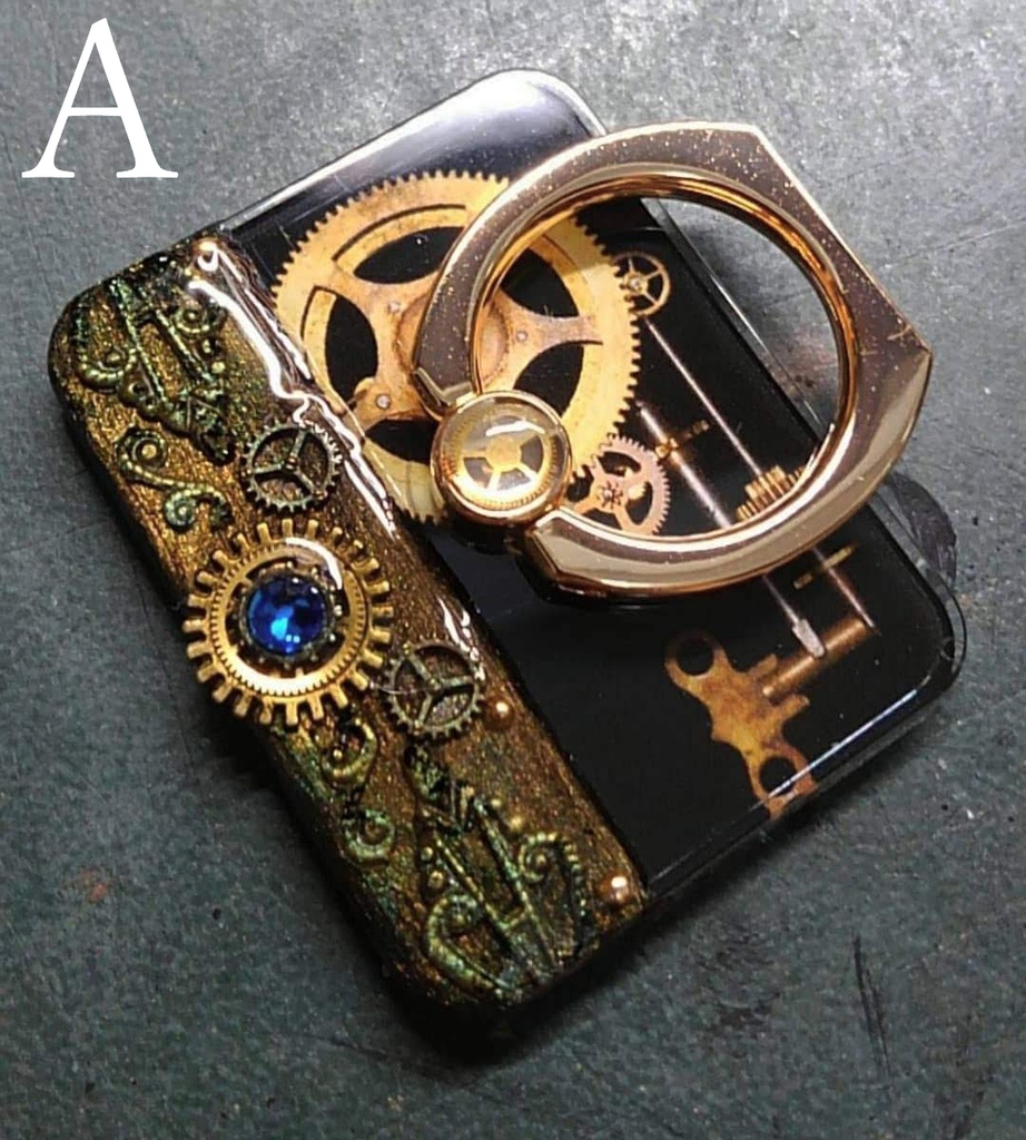 スチームパンクなスマホリング