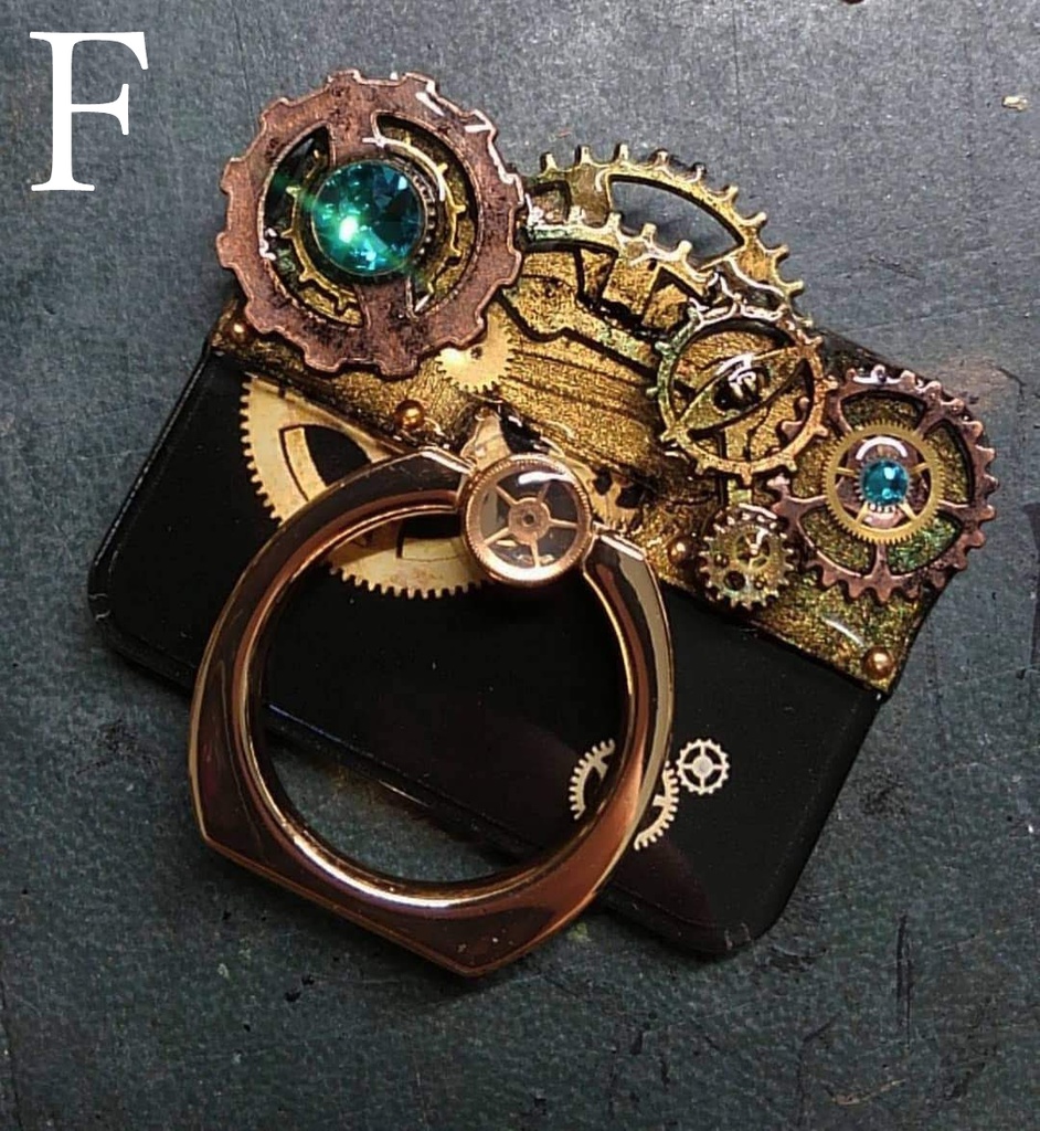 スチームパンクなスマホリング