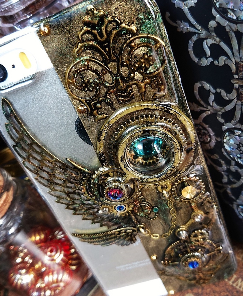 iPhone5s/SE対応スマホケース【ブルー】