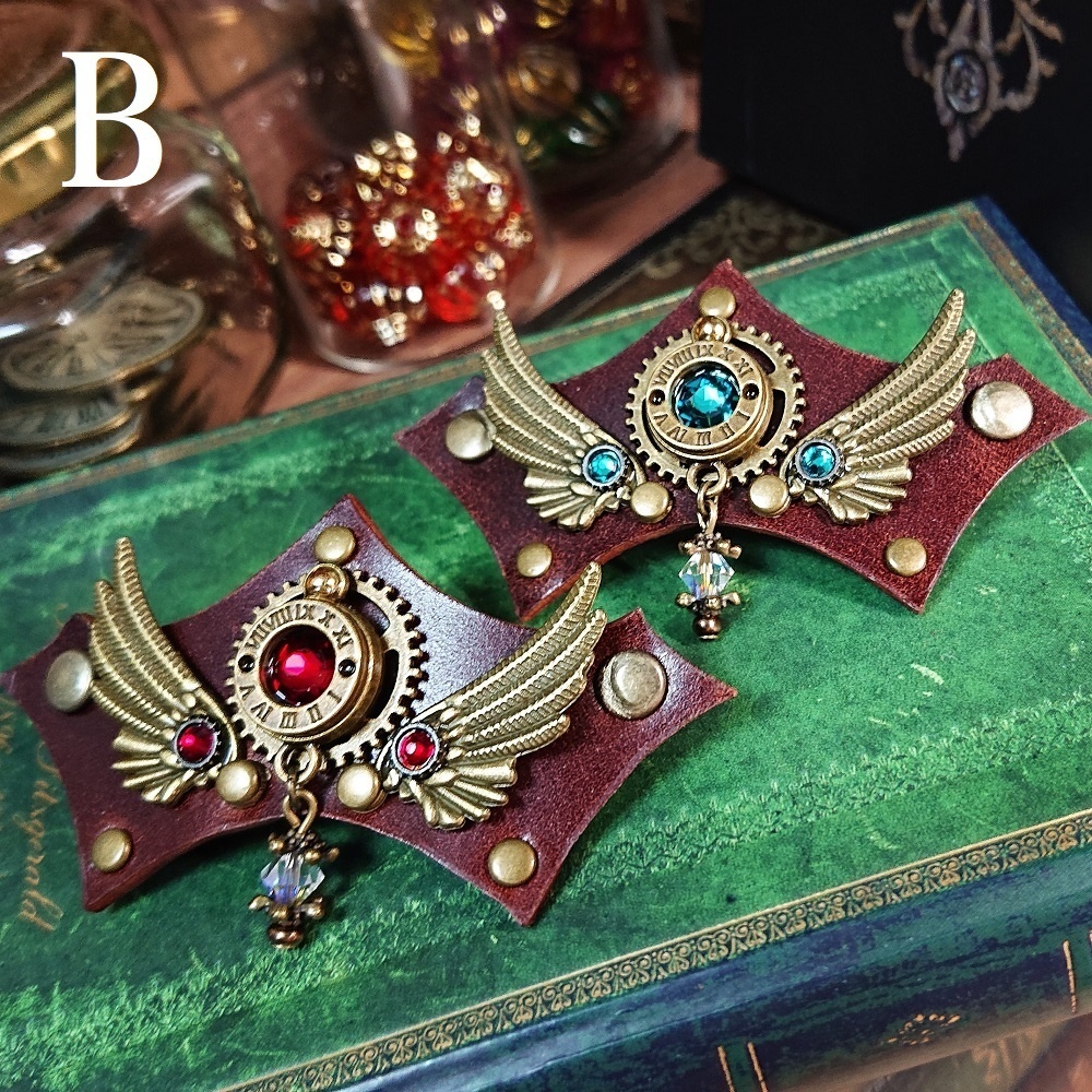 クラウン風バレッタ