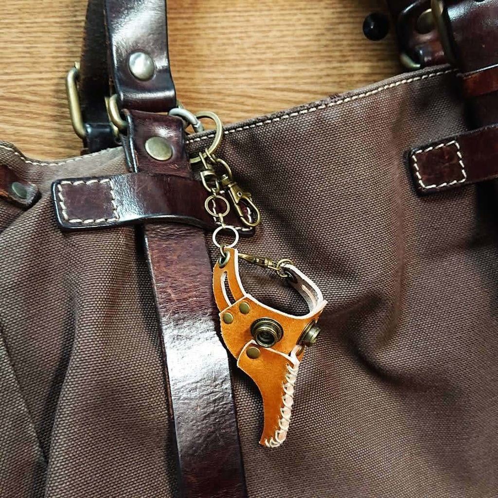 ペストマスクのキーホルダー