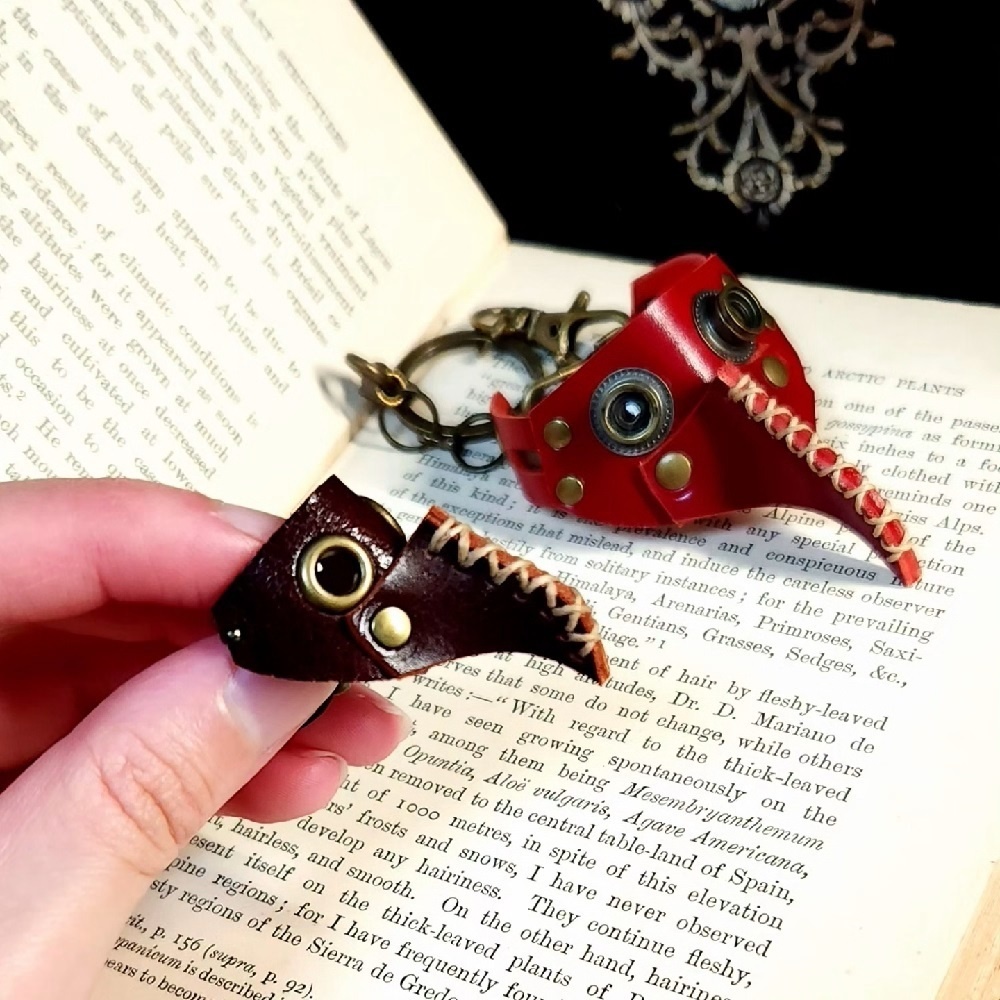 ペストマスクのストラップ