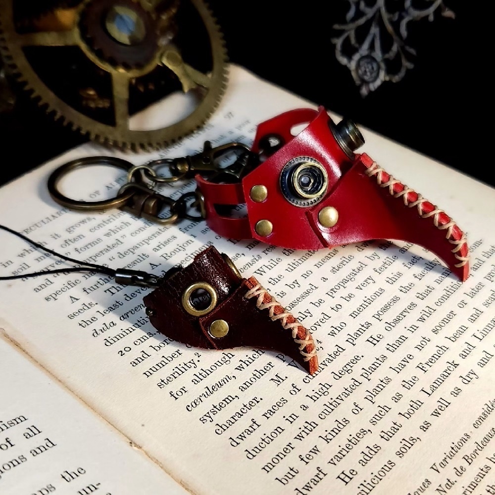 ペストマスクのストラップ