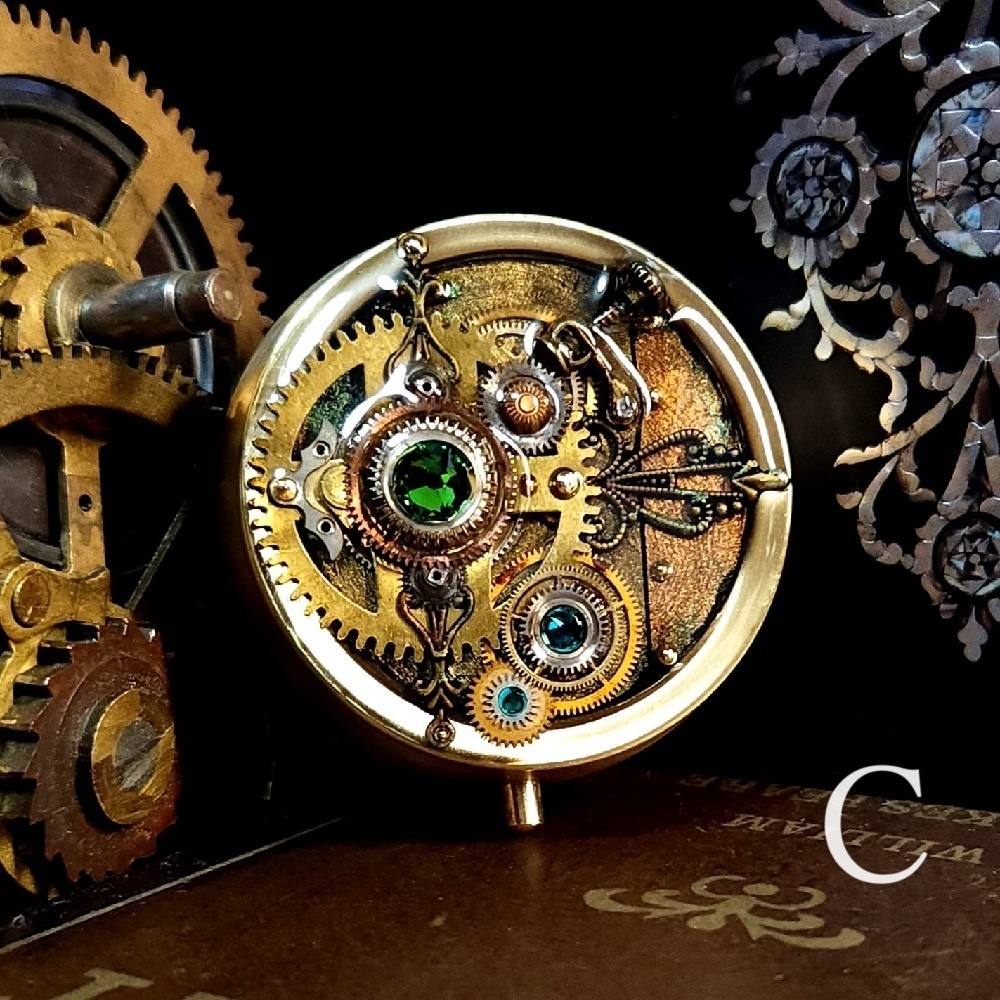 小物入れ(ミラー付)【Old Gears】