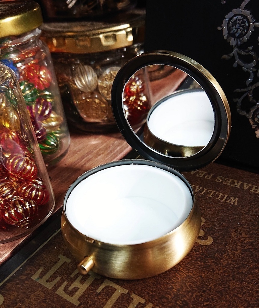 小物入れ(ミラー付)【Old Gears】