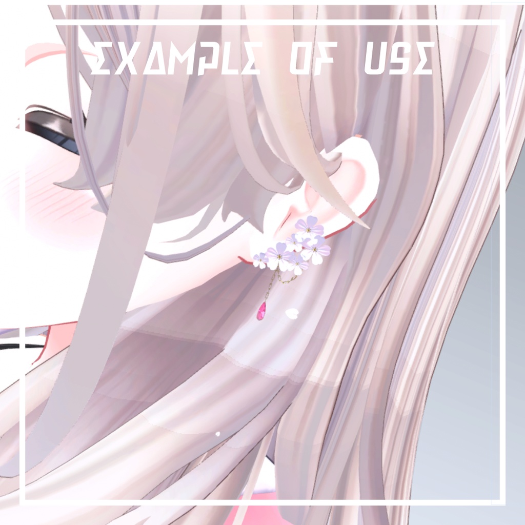 【花びらが零れ落ちる!】桜舞い散るピアス