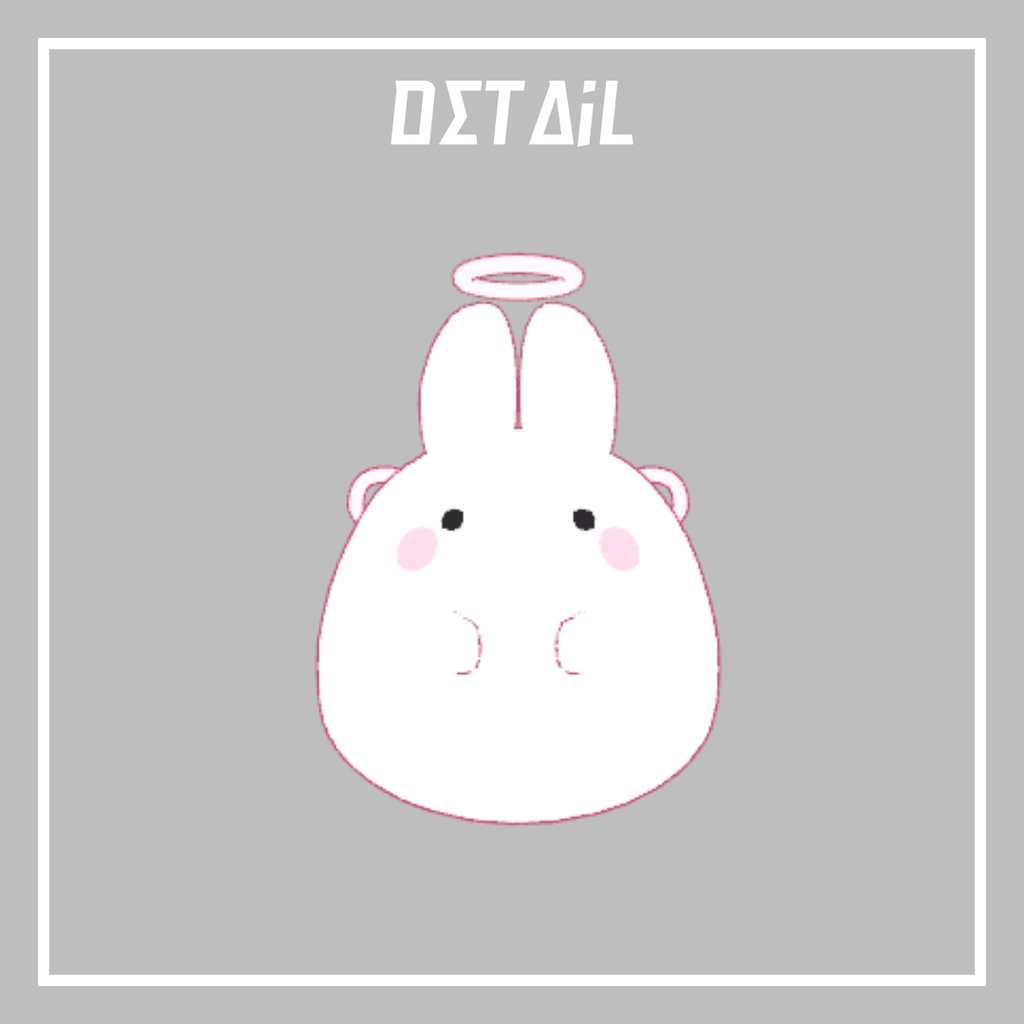 【おてがるペット】天使うさぎ