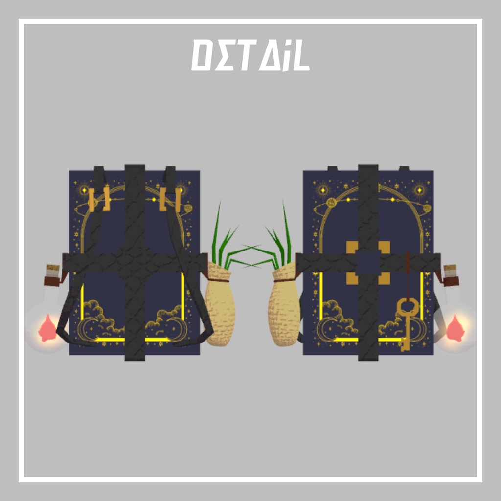 【火の精霊付き!】魔導書リュック