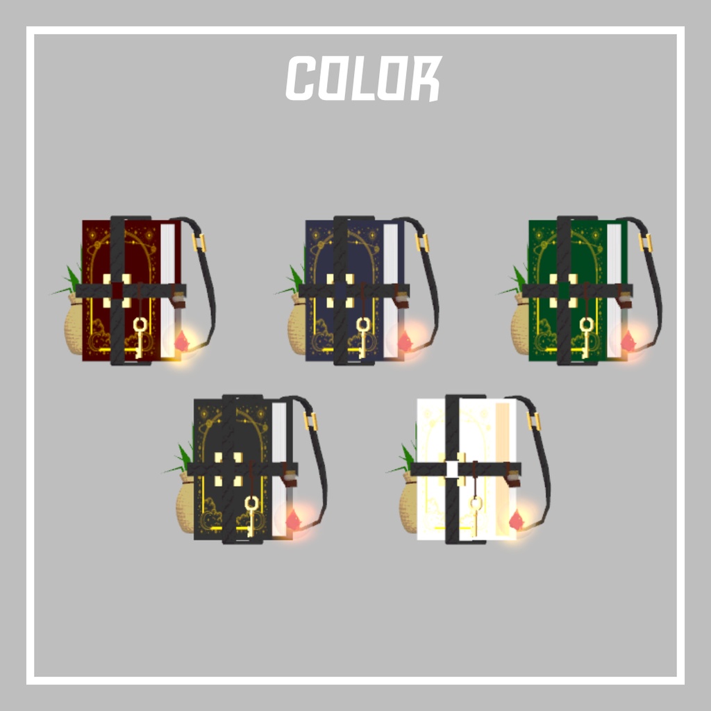 【火の精霊付き!】魔導書リュック