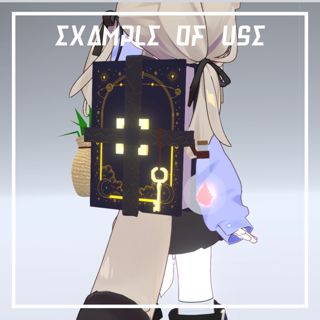 【火の精霊付き!】魔導書リュック