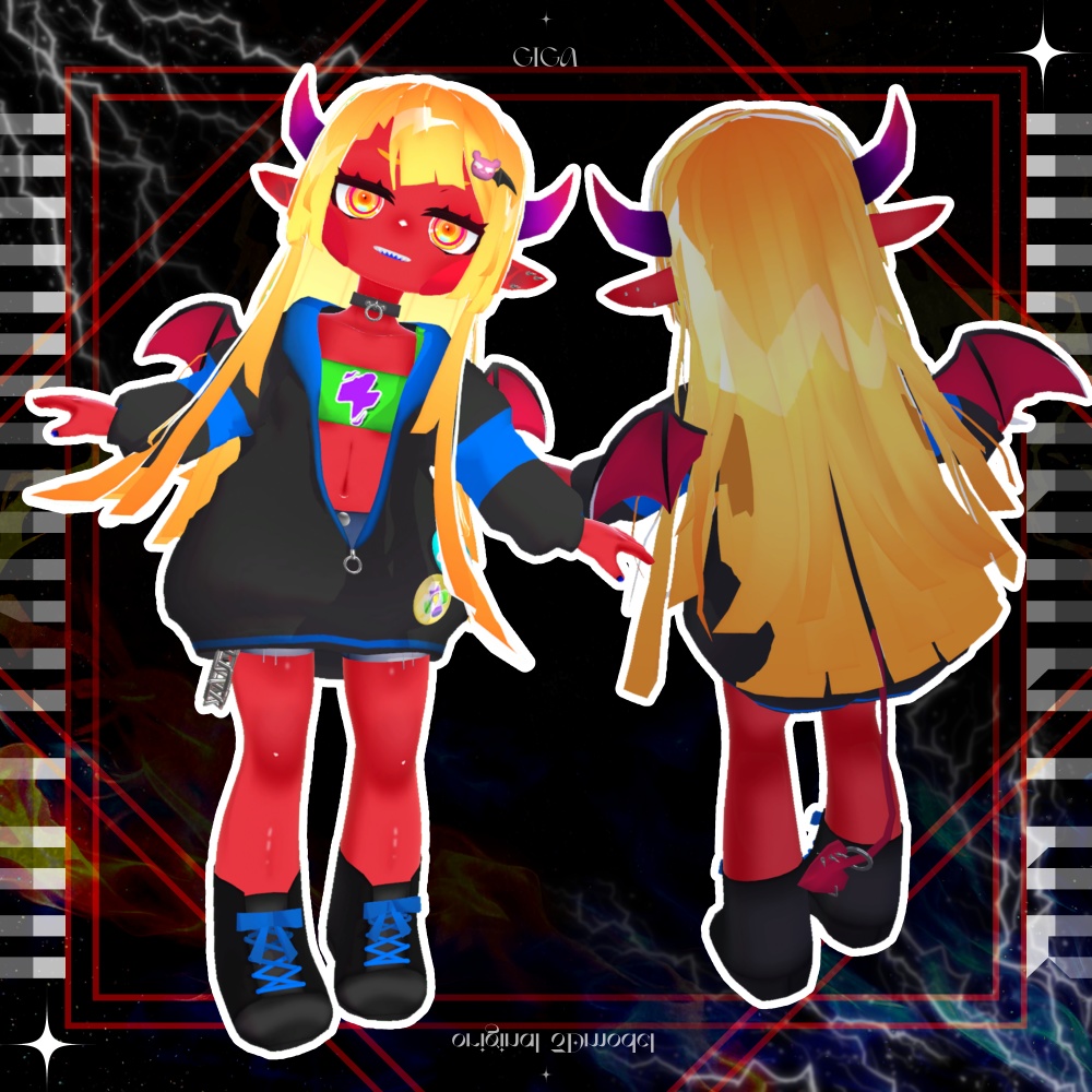 【オリジナル3Dモデル】ギガ / GIGA【発売記念セール中!】