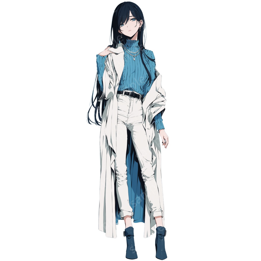 立ち絵素材 3枚セット 女の子