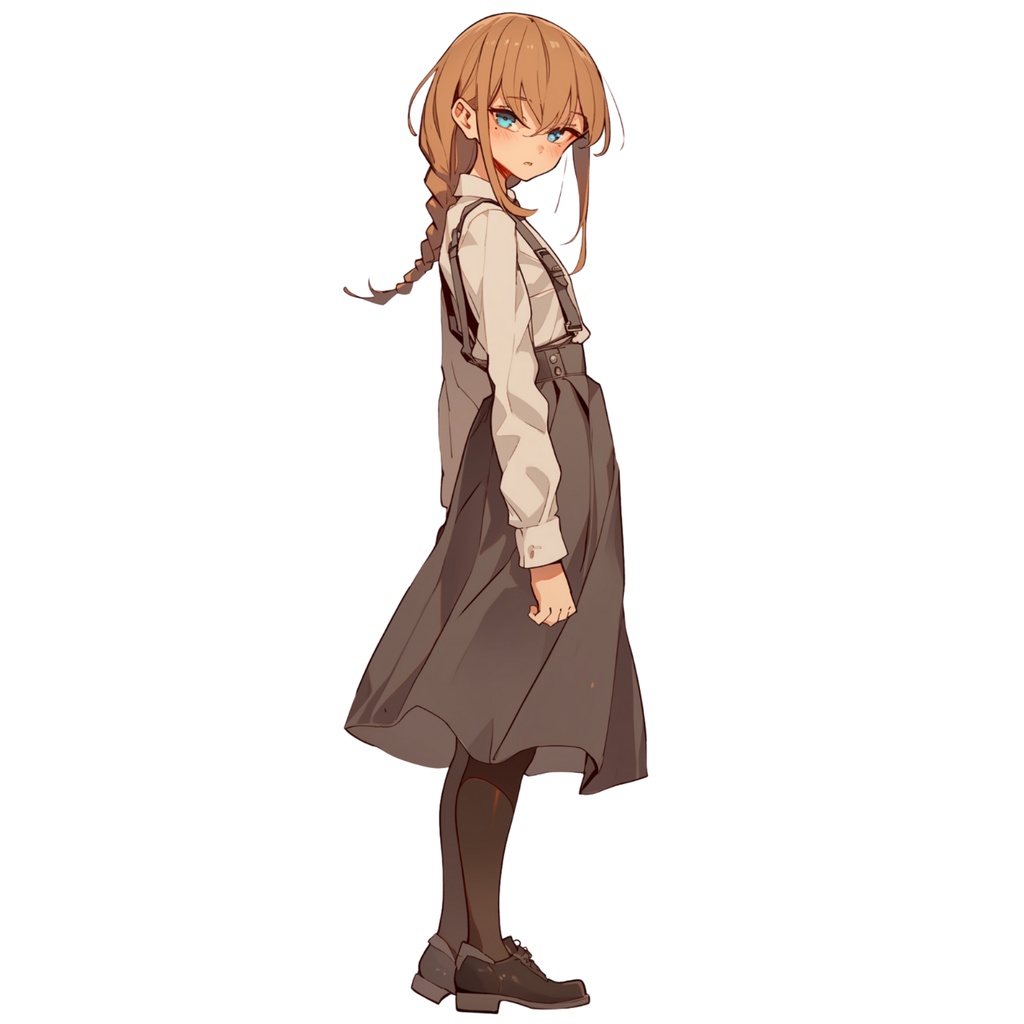 無料配布 立ち絵素材 女の子