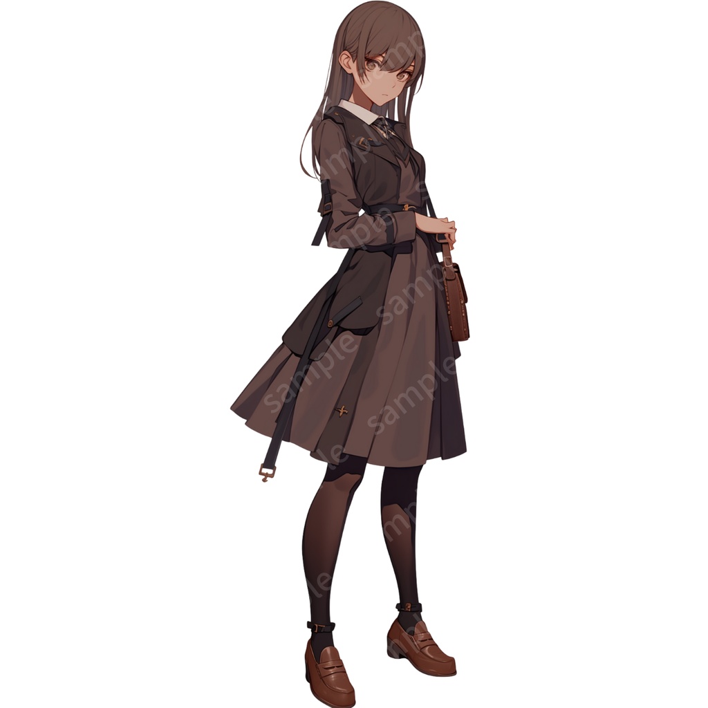 立ち絵素材 3枚セット 女の子