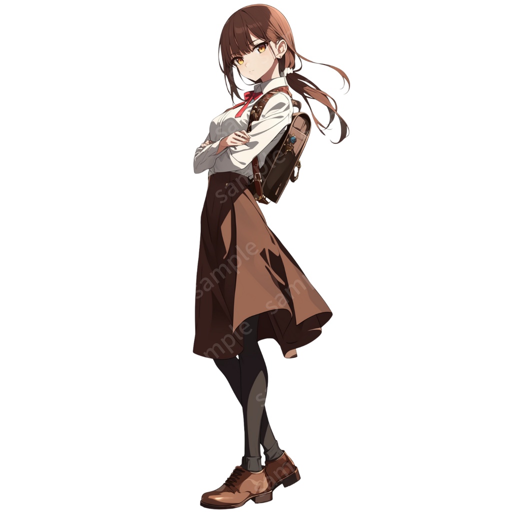 立ち絵素材 3枚セット 女の子