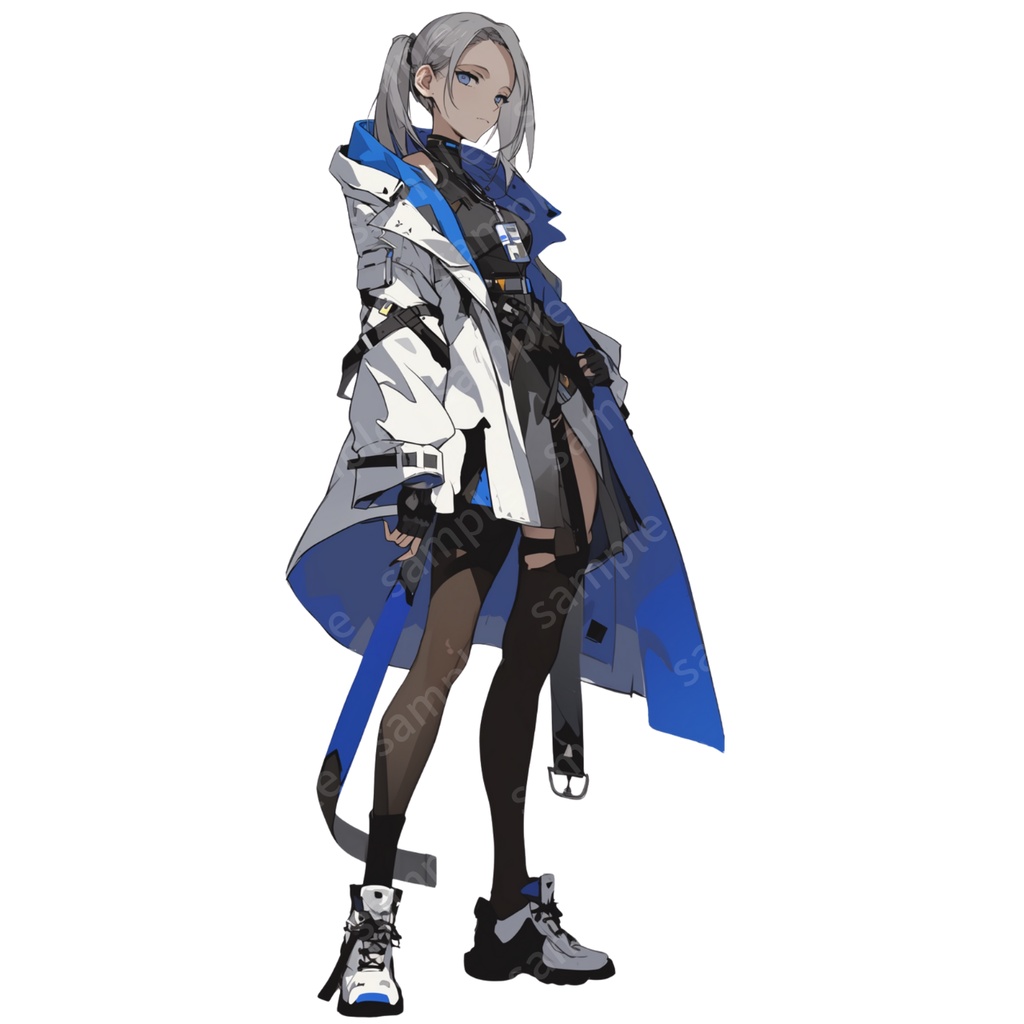 立ち絵素材 3枚セット 女の子