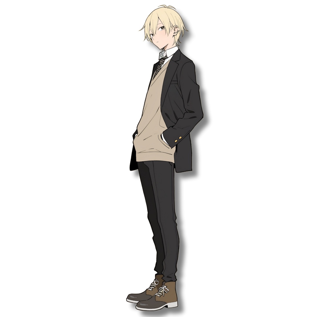 無料配布立ち絵 男の子