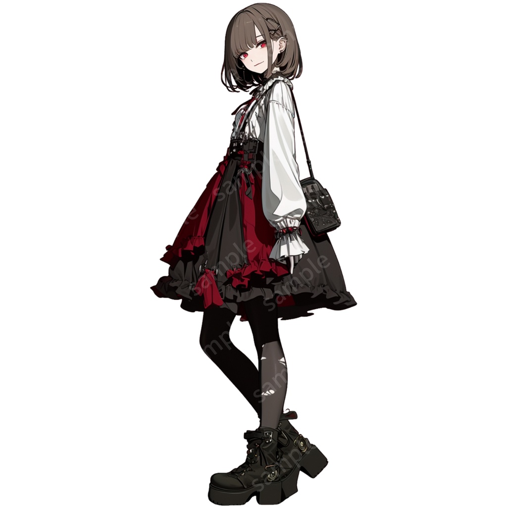 立ち絵素材 3枚セット 女の子