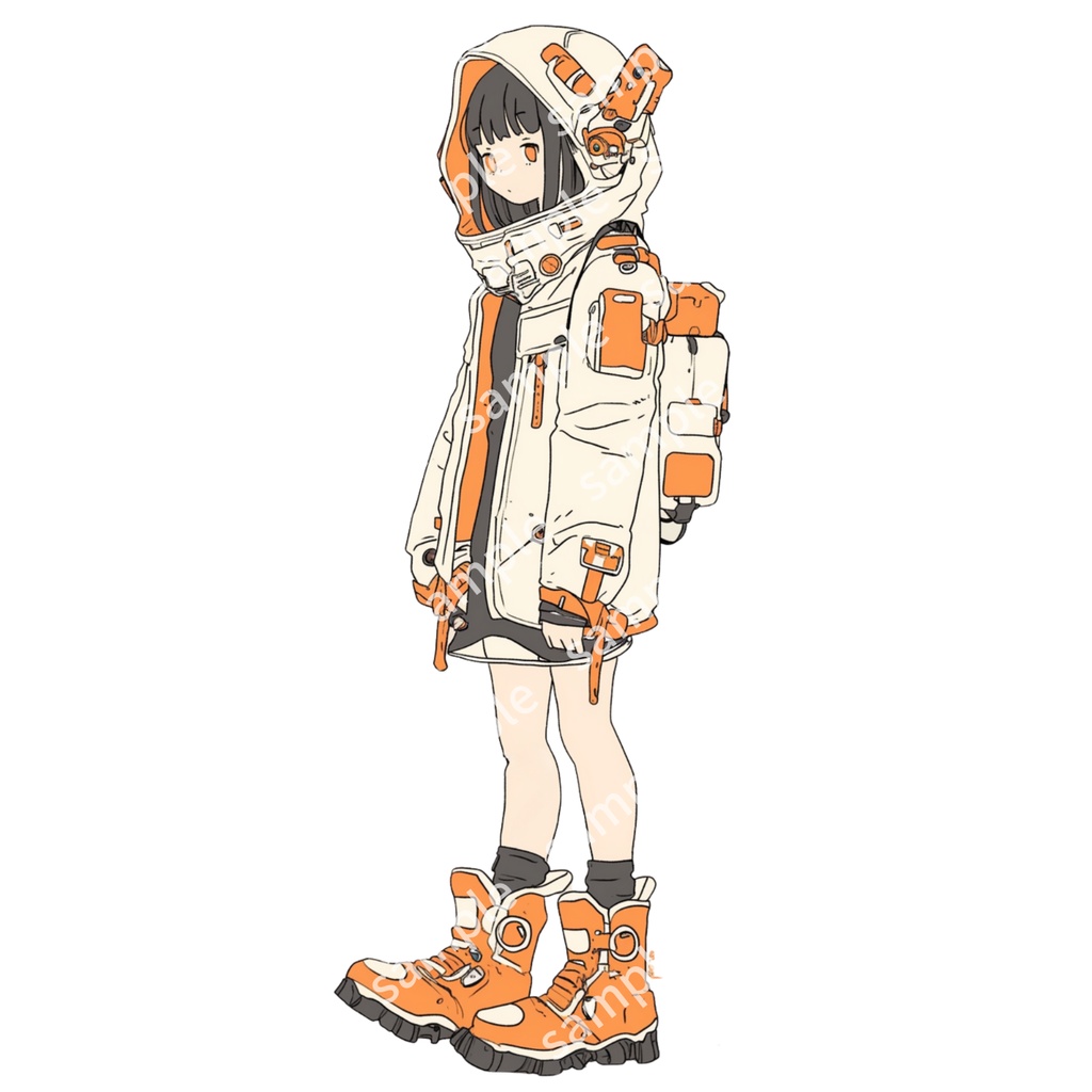 立ち絵素材 3人セット 女の子