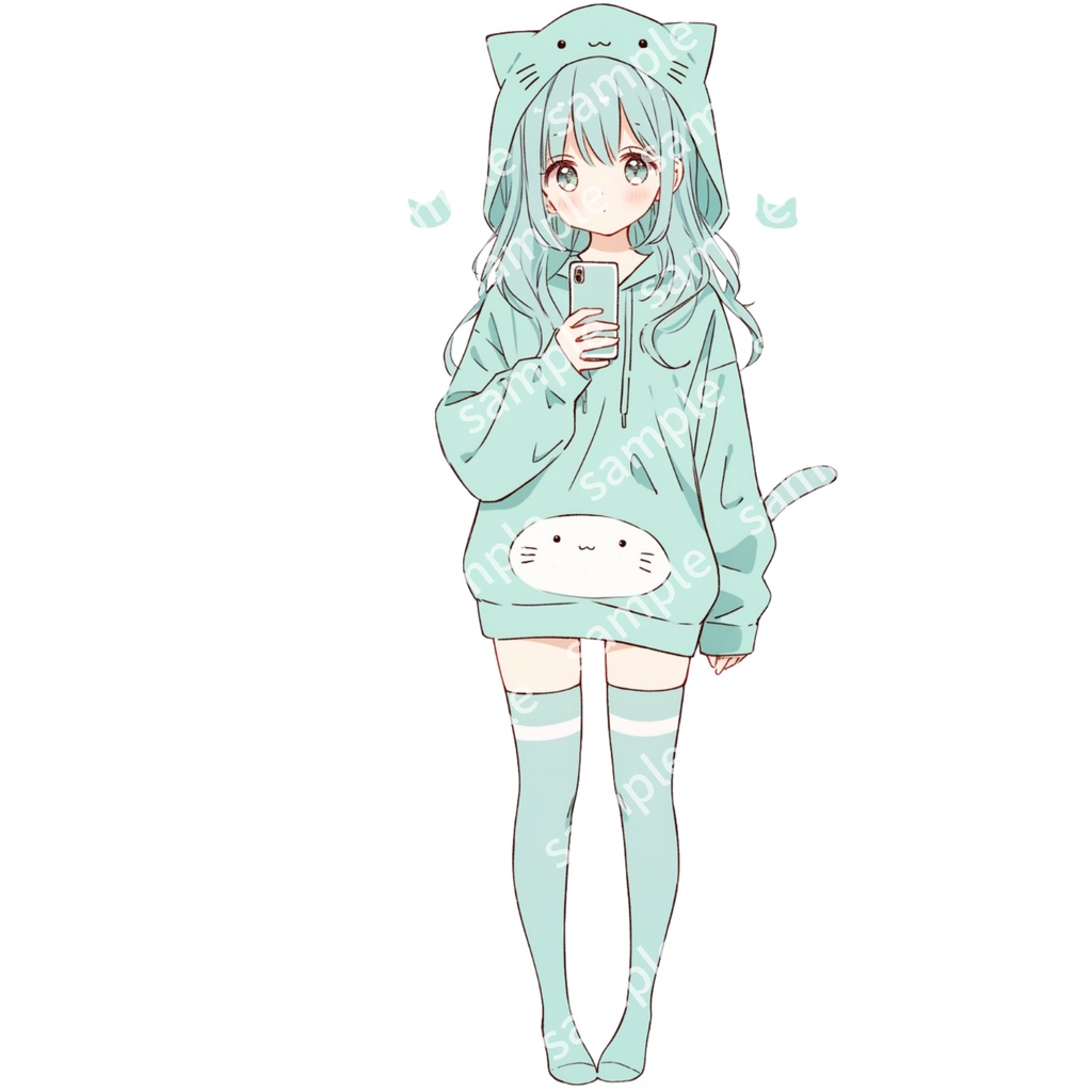 立ち絵素材 3人セット 女の子