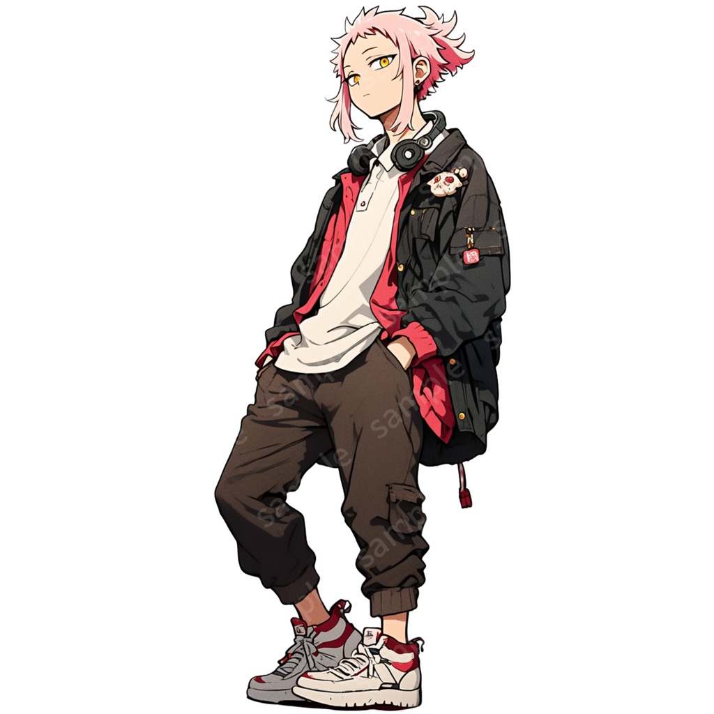 【立ち絵_001】私服の男の子