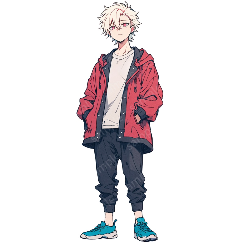 【立ち絵_002】私服の男の子