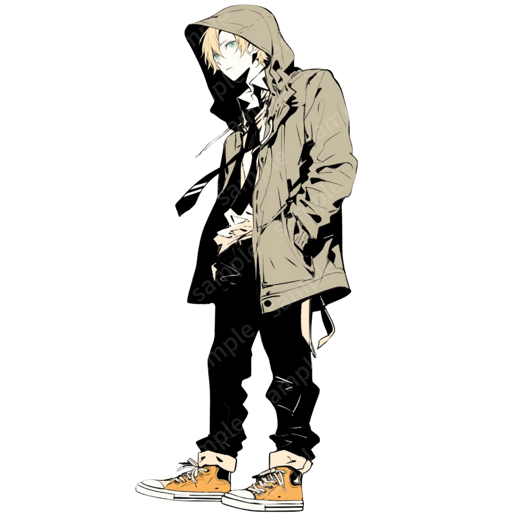 【立ち絵_002】私服の男の子