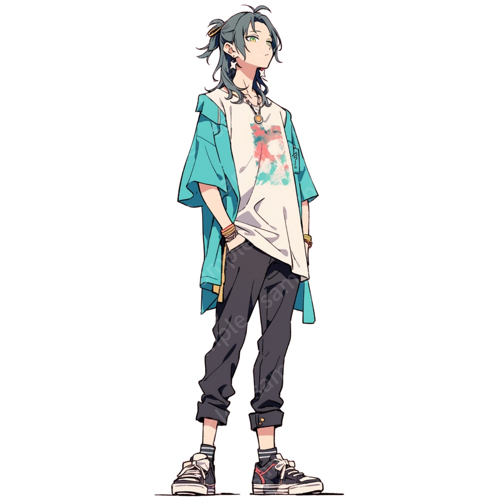 【立ち絵_003】私服の男の子