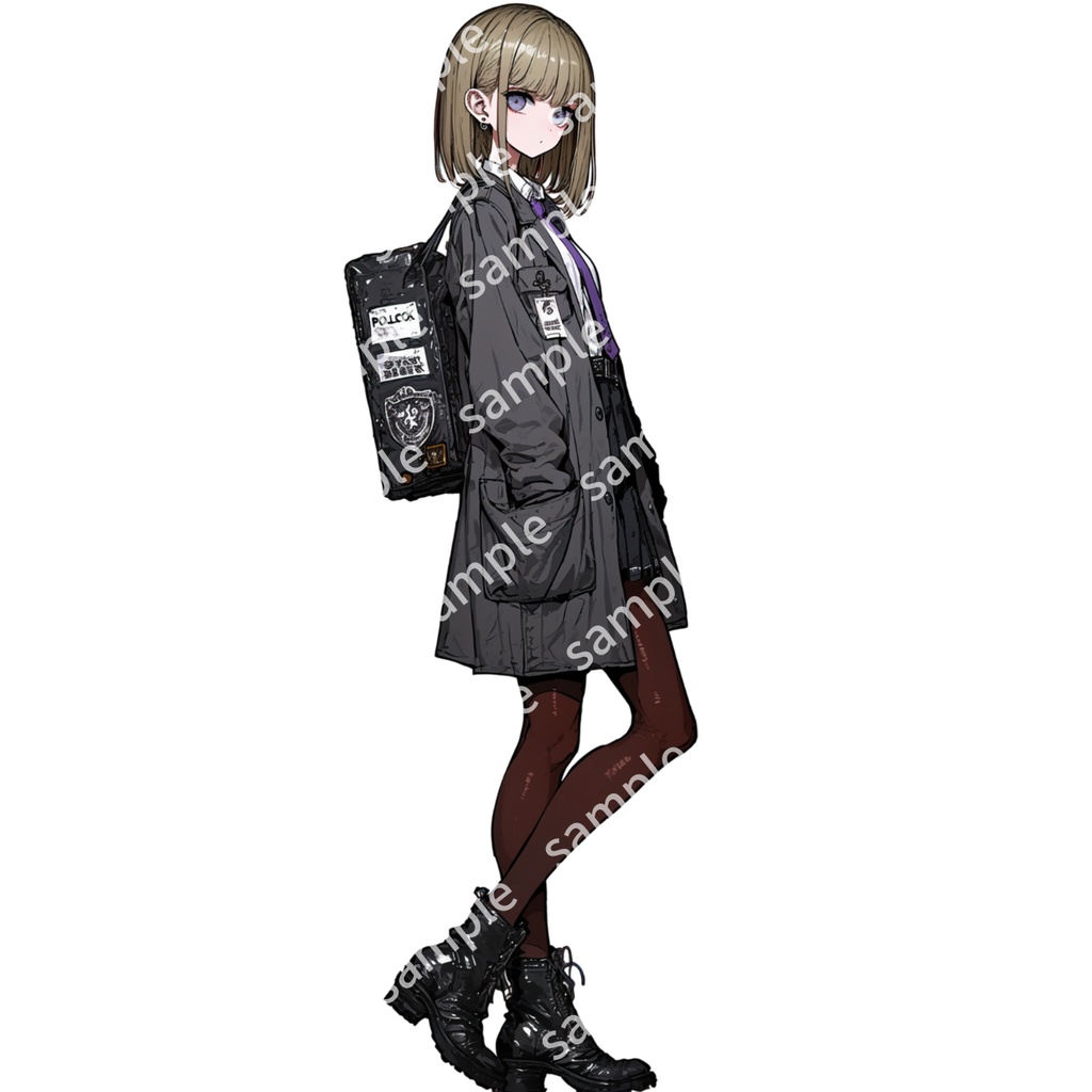 【立ち絵_006】私服の女の子 3人