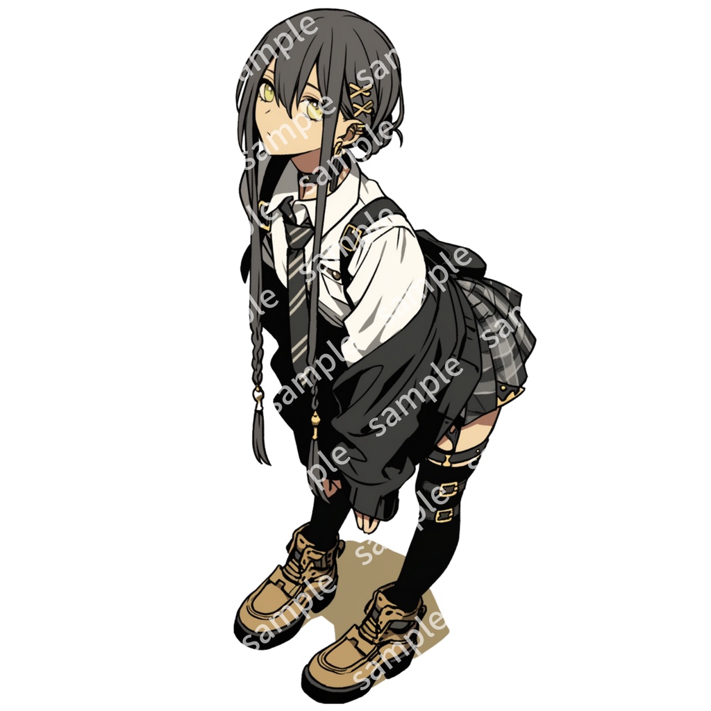 【立ち絵_009】私服の女の子 3人