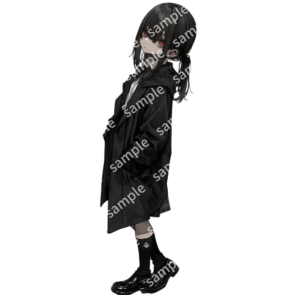 【立ち絵_012】私服の女の子 3人