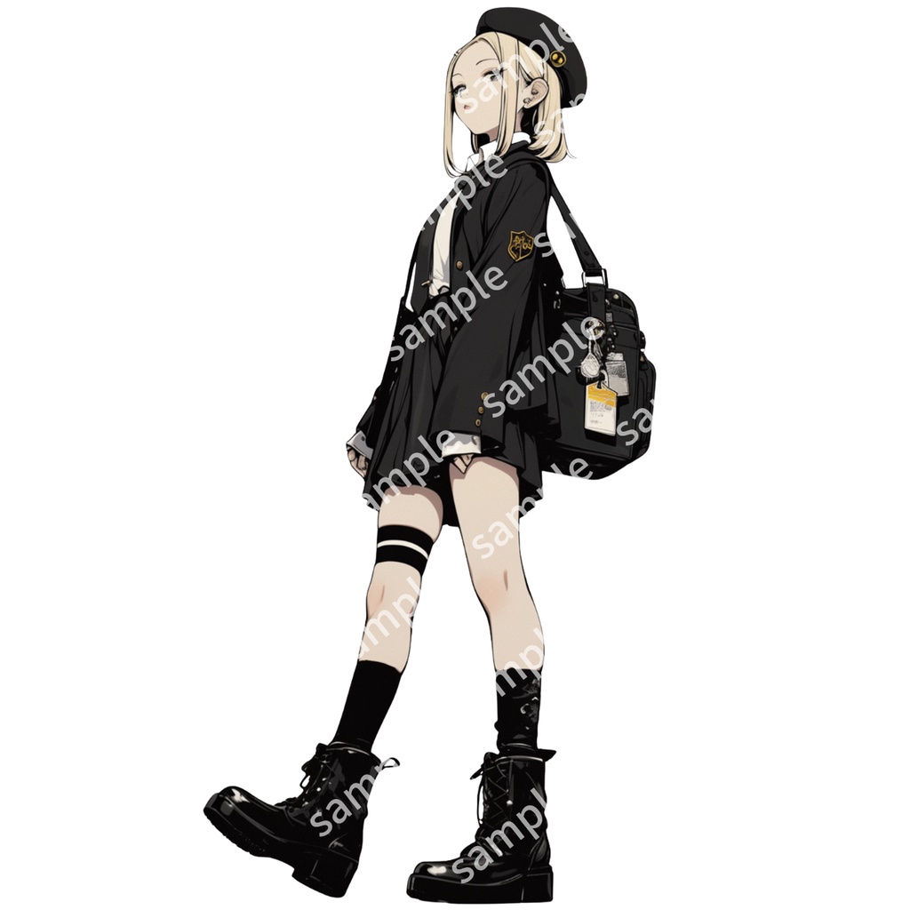 【立ち絵_023】ミックス 女の子 3人