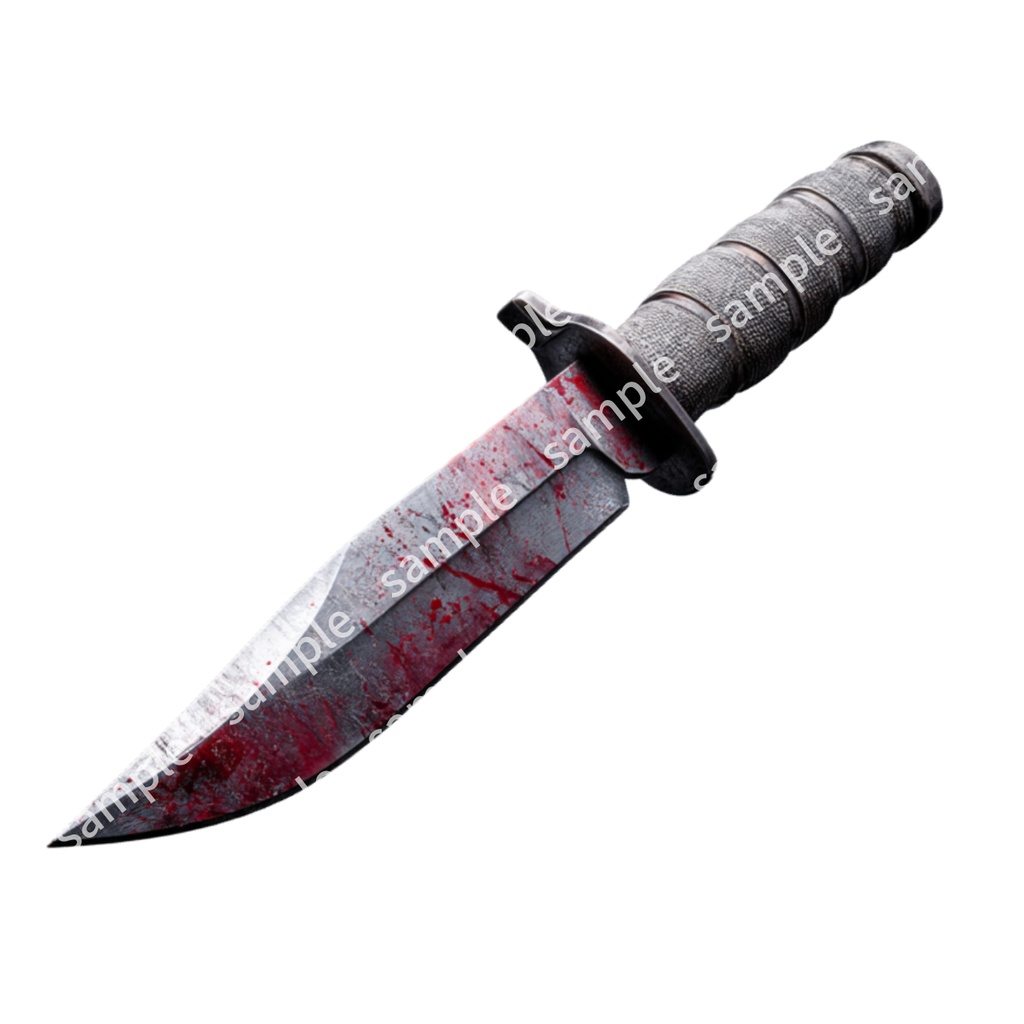 【これは使えるシリーズ】 ナイフ・ダガー 血液有り無し 4枚 TRPG アイテム素材【アイテムイラスト_006】