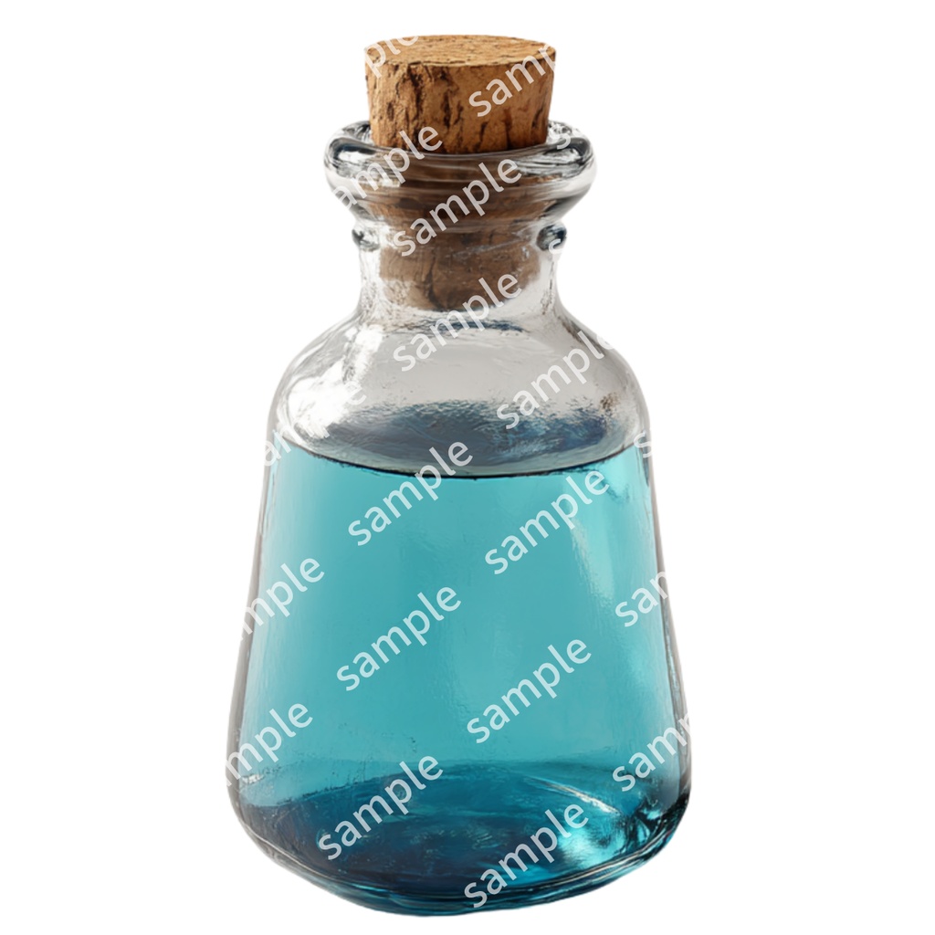 【これは使えるシリーズ】魔法瓶 ポーション 8枚 TRPG アイテム素材【アイテムイラスト_007】