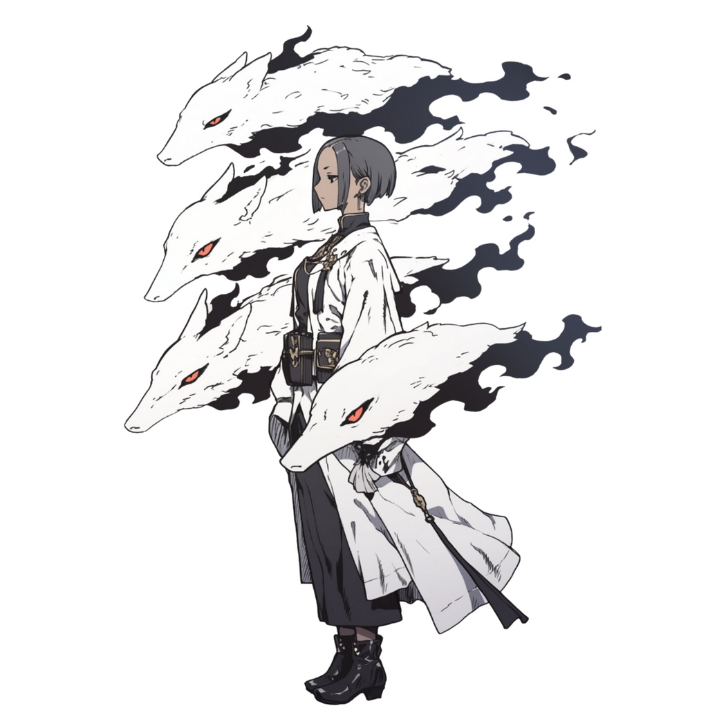 【無料立ち絵_004】魔法使いの女の子 1人