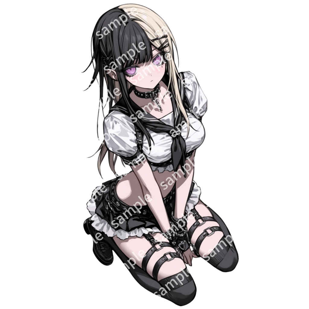 【立ち絵_048】私服 女の子 2人