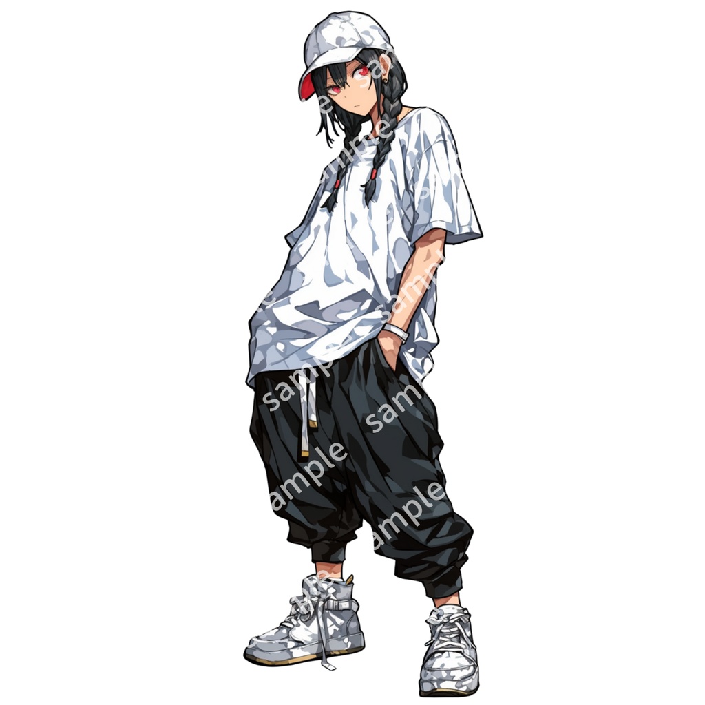 【立ち絵_056】私服 男の子 3人