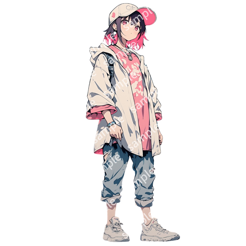 【立ち絵_060】私服 男の子 3人