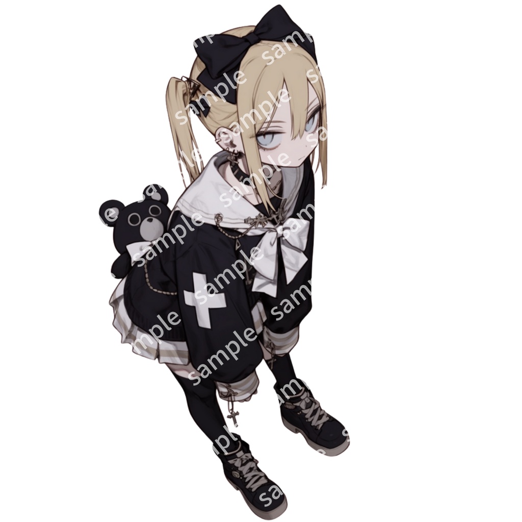 【立ち絵_063】私服・制服の女の子