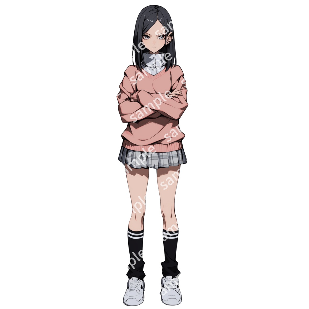 【立ち絵_064】私服の女の子