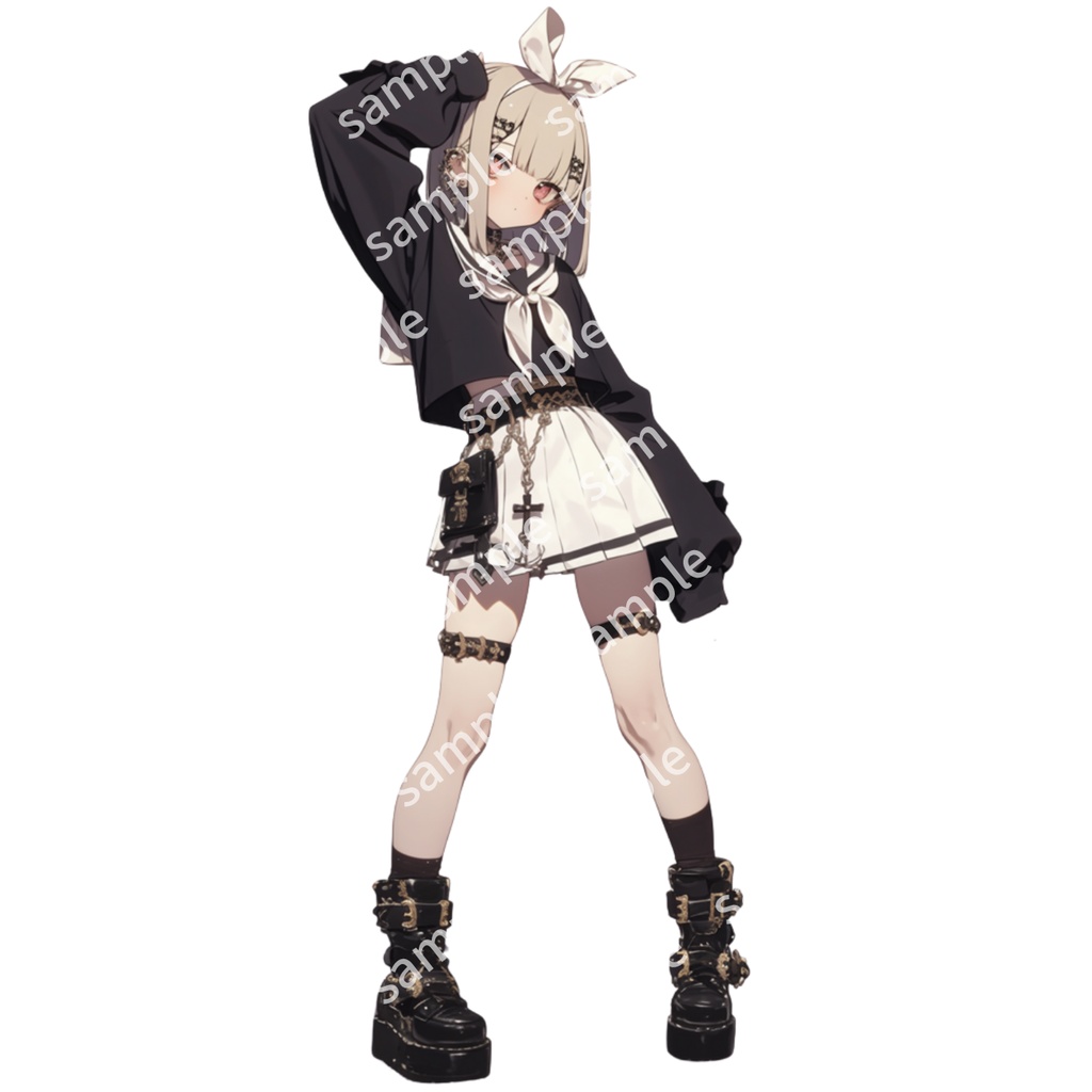 【立ち絵_064】私服の女の子