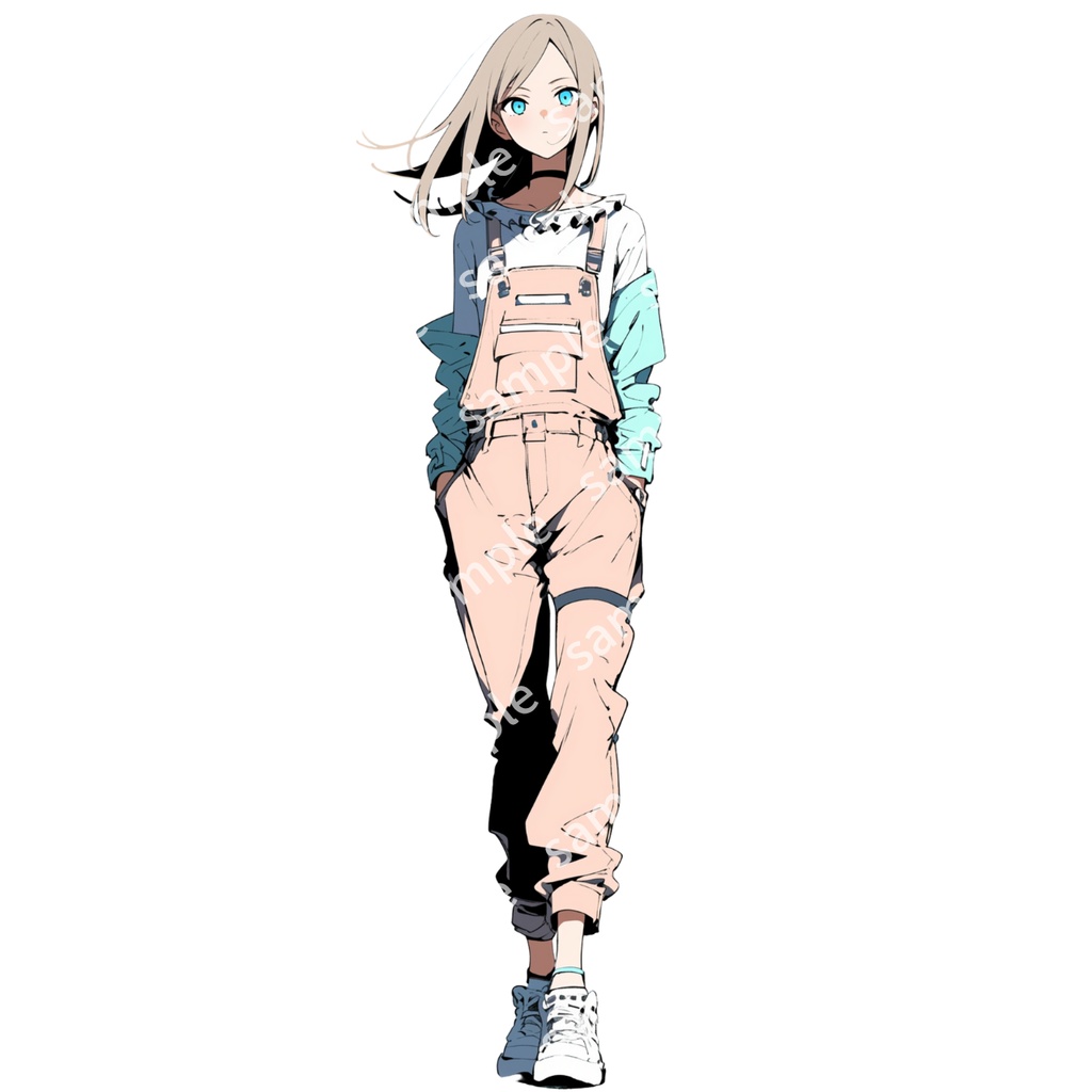 【立ち絵_066】私服の女の子