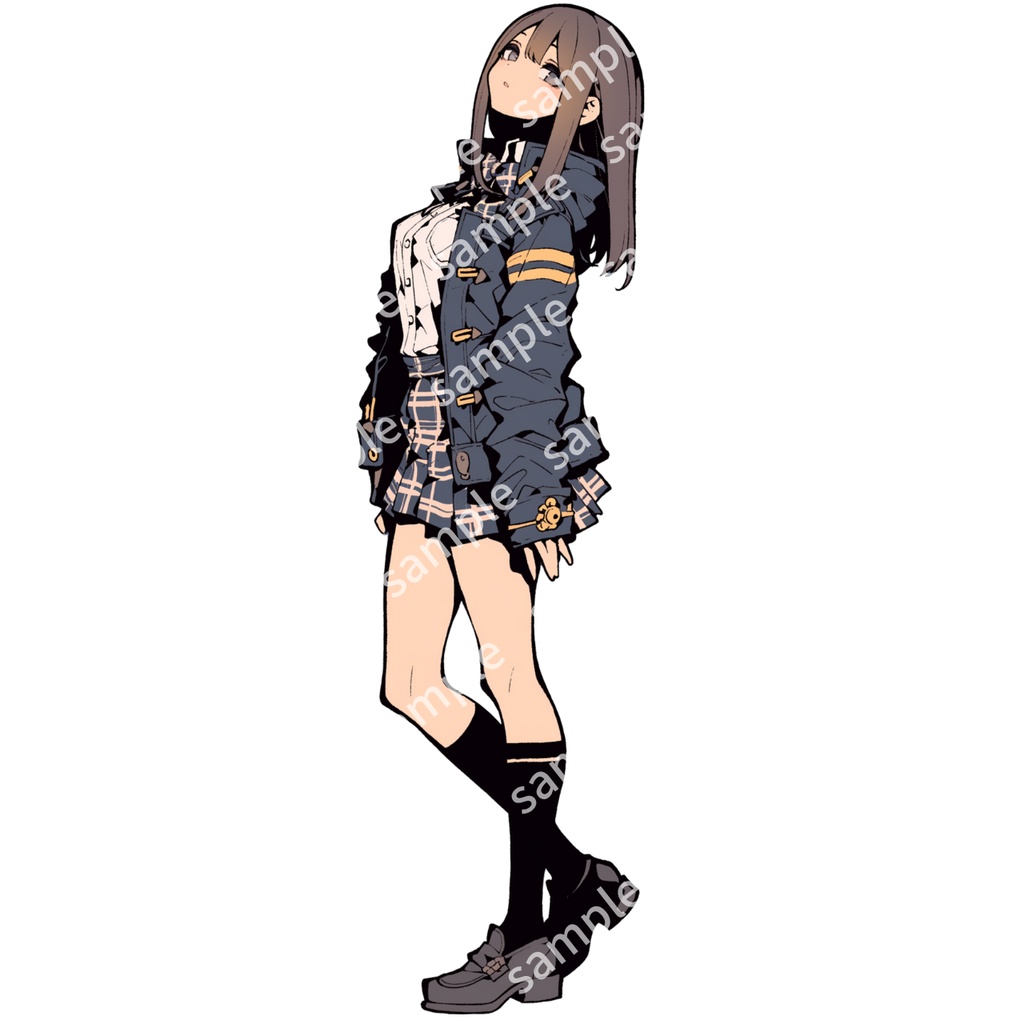 【立ち絵_066】私服の女の子