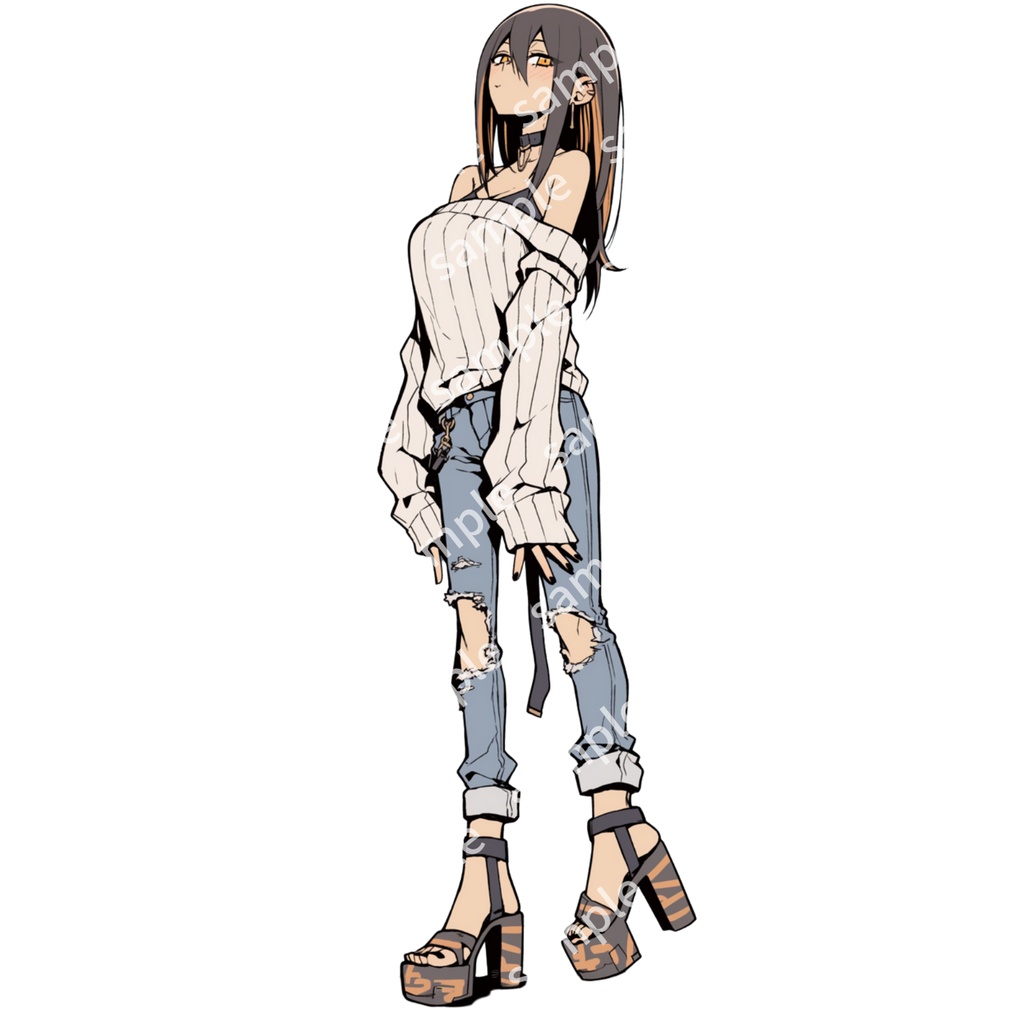 【立ち絵_067】私服の女の子